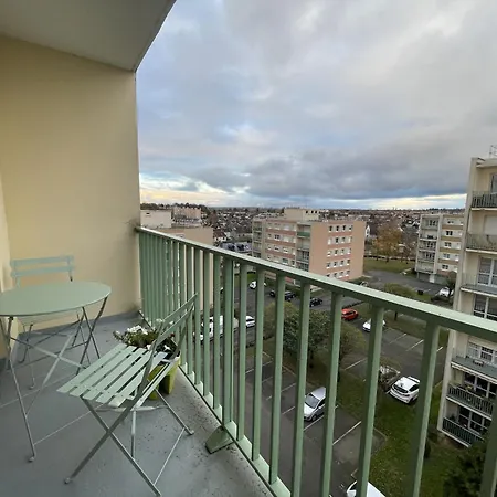 L'olympe - Balcon - Centre - 4p - Reve Au Mans *