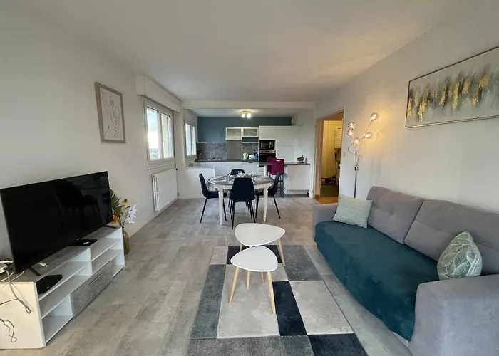 L'olympe - Balcon - Centre - 4p - Reve Au Mans Apartamento